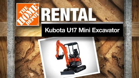 United States. . Mini excavator rental home depot
